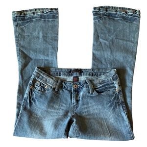 Vanilla Jeans Vintage Y2K Slim Flare Bootcut Jeans Size 7